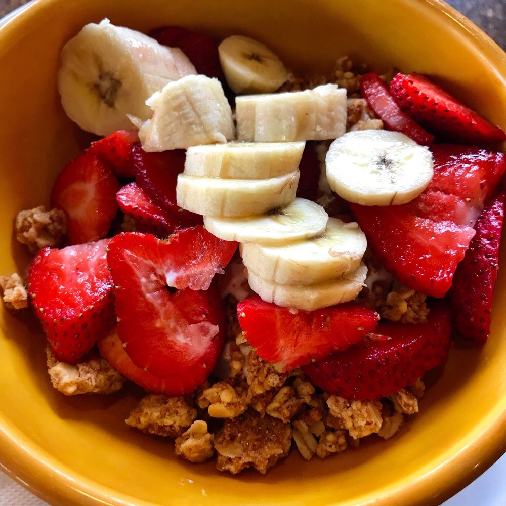 Juice 'N Java Cafe - Granola Bowl - Coffee & Tea Near Me - Cocoa Beach, Florida Juice 'N Java Cafe - Granola Bowl - Coffee & Tea Near Me - Cocoa Beach, Florida