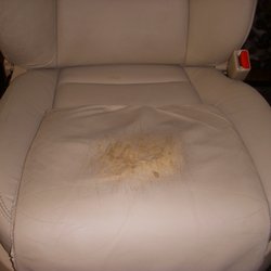 Jimmy's Auto Upholstery & Tops - Before Lexus RX seat