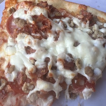 Eddy's Pizza Restaurant - Meat Lover Pizza Slice! - Pizza Near Me - Plano, Texas Eddy's Pizza Restaurant - Meat Lover Pizza Slice! - Pizza Near Me - Plano, Texas