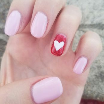 Coffee N Nails  - Cute design. Application of shellac could use some work. Good service! - Nail Salons Near Me - Austin, Texas