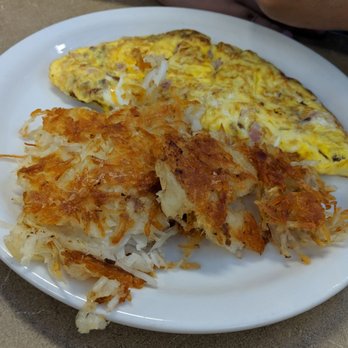 Betsy's Restaurant - Ham and cheese omelet with hash browns - Diners Near Me - Morgan Hill, California Betsy's Restaurant - Ham and cheese omelet with hash browns - Diners Near Me - Morgan Hill, California