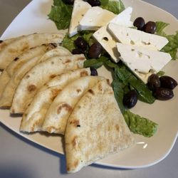 Feta and olives