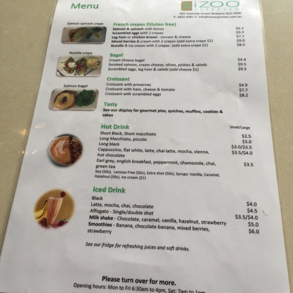 Izoo Espresso - Cafes Near Me - Brisbane, QLD