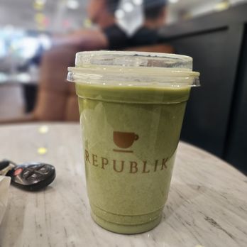 Republik Coffee - Extra 1/2 ounce of matcha - Coffee & Tea Near Me - Monrovia, California Republik Coffee - Extra 1/2 ounce of matcha - Coffee & Tea Near Me - Monrovia, California