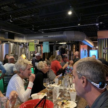RipTide Brewing Company - Plenty of space in our family style table. - Breweries Near Me - Naples, Florida