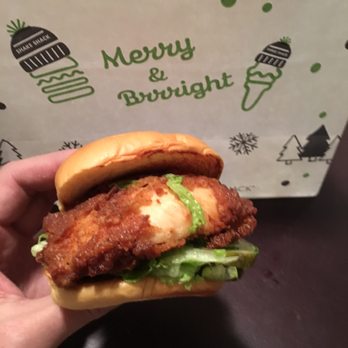 Shake Shack Upper West Side - how hard is it to turn the piece of chicken so the missing breading isn't showing? - Fast Food Near Me - New York, New York Shake Shack Upper West Side - how hard is it to turn the piece of chicken so the missing breading isn't showing? - Fast Food Near Me - New York, New York