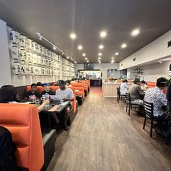 Sushi%AYCE/All You Can Eat - Interior - from entrance looking into the restaurant.