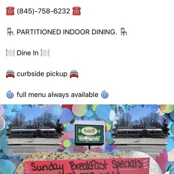Historic Village Diner - Still listing curbside as a service - Diners Near Me - Red Hook, New York Historic Village Diner - Still listing curbside as a service - Diners Near Me - Red Hook, New York