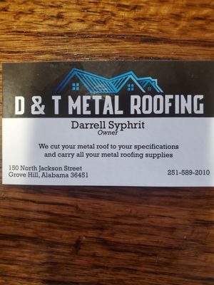 D&T Metal Roofing