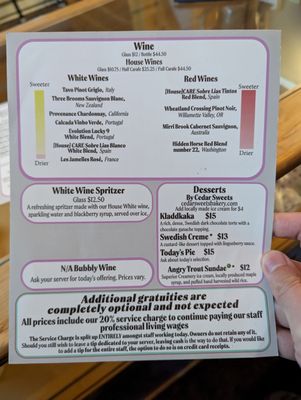 Menu photo 5 Angry Trout Cafe Grand Marais, MN Menu photo 5 Angry Trout Cafe Grand Marais, MN