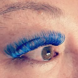 Best Self Beauty - Blue lashes done at best self beauty by Sky