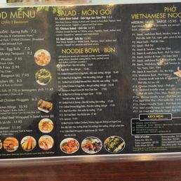 Menu Menu