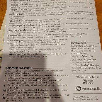 Adobe Cafe - Menu - Tex-Mex Near Me - New Braunfels, Texas Adobe Cafe - Menu - Tex-Mex Near Me - New Braunfels, Texas