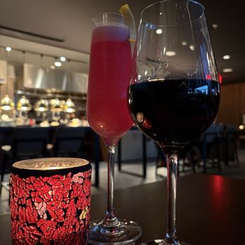 FYR Short North - Glass of wine for me and spritz for my colleague - Steakhouses Near Me - Columbus, Ohio FYR Short North - Glass of wine for me and spritz for my colleague - Steakhouses Near Me - Columbus, Ohio