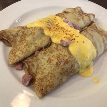 Brunch Cafe-Roselle - Ham and Swiss crepes - Breakfast & Brunch Near Me - Roselle, Illinois
