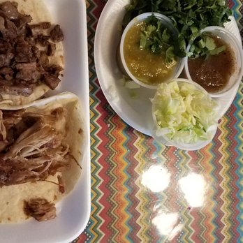 El Asadero PV - Carne asada and carnitas tacos and salsa bar stuff to put on them. - Mexican Near Me - Prescott Valley, Arizona El Asadero PV - Carne asada and carnitas tacos and salsa bar stuff to put on them. - Mexican Near Me - Prescott Valley, Arizona