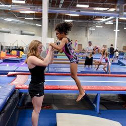 Galaxy Sports Group - Coaches help kids achieve their gymnastics goals