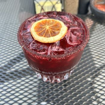 Pancho & Lefty's - Hibiscus mezcal margarita. Absolutely delicious. - Mexican Near Me - Stow, Ohio Pancho & Lefty's - Hibiscus mezcal margarita. Absolutely delicious. - Mexican Near Me - Stow, Ohio