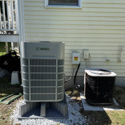 James Wu HVAC And Plumbing - Bosch 5 ton ultra low temp system