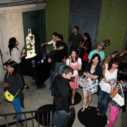 LEE attends an exclusive art show downtown