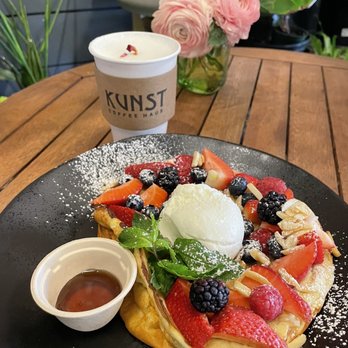 Kunst Coffee Haus - Baby Dutch mixed berries pancake - Coffee & Tea Near Me - Bayside, New York Kunst Coffee Haus - Baby Dutch mixed berries pancake - Coffee & Tea Near Me - Bayside, New York