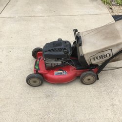 J & B Small Engine Repair - Used toro self propelled mower fresh oil new air filter and spark plug blade has sharpened asking $80.00 or obo