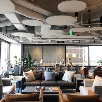 Industrious - Communal seating area. - Shared Office Spaces Near Me - Denver, Colorado