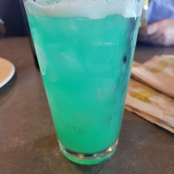 Mellow Mushroom Phoenix - Blue Hawaiian. aqua color is perfection. - Pizza Near Me - Phoenix, Arizona Mellow Mushroom Phoenix - Blue Hawaiian. aqua color is perfection. - Pizza Near Me - Phoenix, Arizona