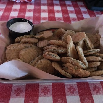 Riscky's BBQ - Salty fried pickles - Barbeque Near Me - Fort Worth, Texas