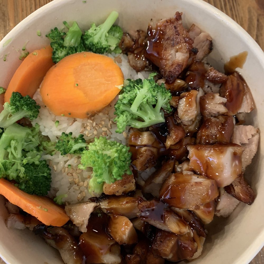 Boba Tea House - Teriyaki chicken bowl - Coffee & Tea Near Me - Riverside, California