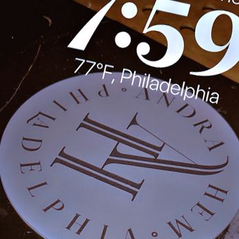 Andra Hem - Custom coasters - Cocktail Bars Near Me - Philadelphia, Pennsylvania