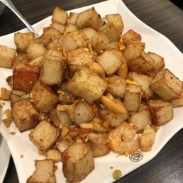 Friend turnip cubes Friend turnip cubes