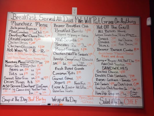 Menu photo 8 The Beaver Hut Corvallis, OR