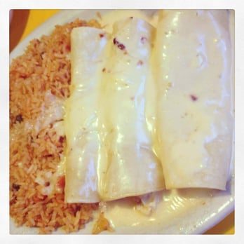 Los Molcajetes - Chicken Enchiladas - Mexican Near Me - Cushing, Oklahoma