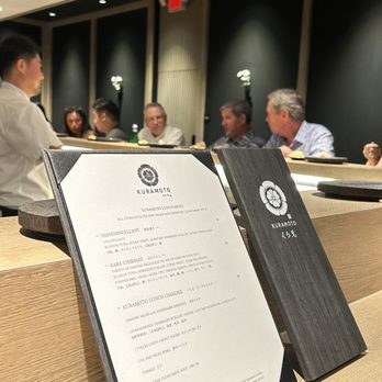 Kuramoto - menu - Sushi Bars Near Me - Tustin, California