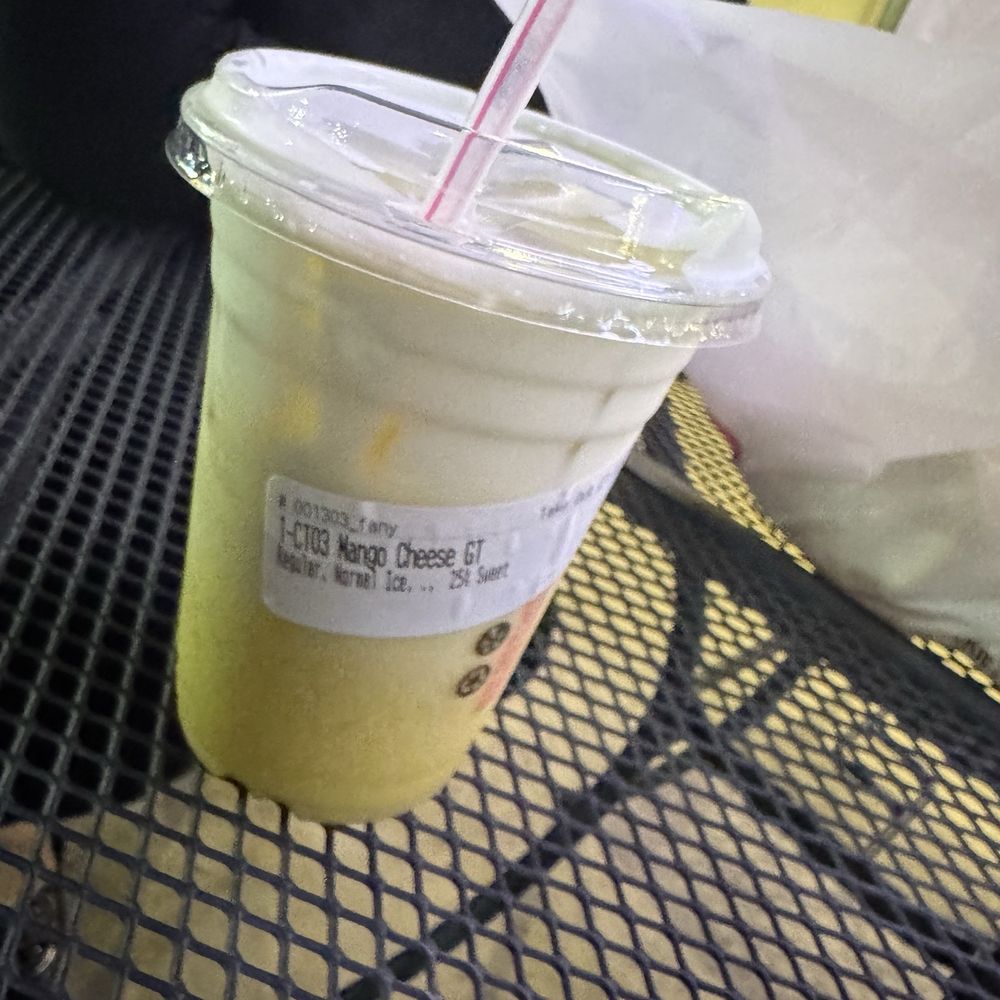 Mango Green Cheese Tea