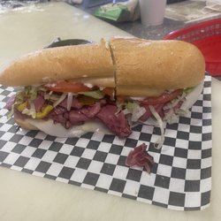 Jersey Joe's Deli - Joe pastrami on French bread
