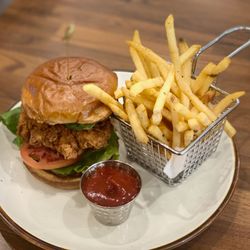 The Terrace - Fried chicken sandwich