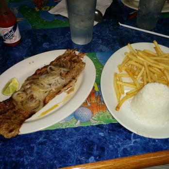 Latin Cafe - Pork Filet with rice and fries for a side - 9$ - Cuban Near Me - Miami Beach, Florida Latin Cafe - Pork Filet with rice and fries for a side - 9$ - Cuban Near Me - Miami Beach, Florida