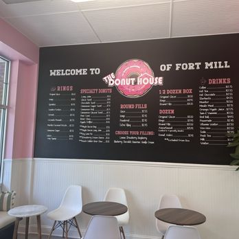 The Donut House - Menu - Donuts Near Me - Fort Mill, South Carolina
