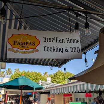 Pampas Grill - Signage hanging in front of the restaurant - Brazilian Near Me - Los Angeles, California Pampas Grill - Signage hanging in front of the restaurant - Brazilian Near Me - Los Angeles, California