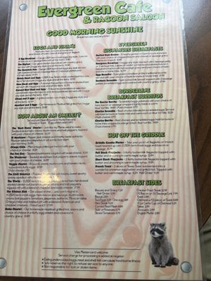 Menu photo 1 Racoon Saloon Wrightwood, CA Menu photo 1 Racoon Saloon Wrightwood, CA