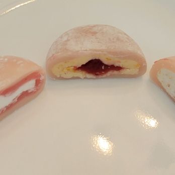 J Sweets - L: Sakura; M: Raspberry Millefeuille; R: Strawberry Shortcake - Desserts Near Me - Costa Mesa, California J Sweets - L: Sakura; M: Raspberry Millefeuille; R: Strawberry Shortcake - Desserts Near Me - Costa Mesa, California