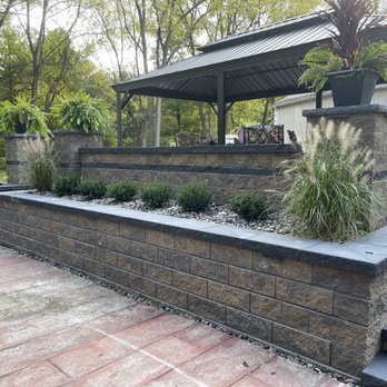 Eastern Landscaping - Retain wall and gazebo done - Landscaping Near Me Eastern Landscaping - Retain wall and gazebo done - Landscaping Near Me