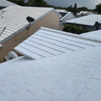 Under Pressure Roofing - White Flat Tile Reroof - Pressure Washers Near Me - Homestead, Florida Under Pressure Roofing - White Flat Tile Reroof - Pressure Washers Near Me - Homestead, Florida