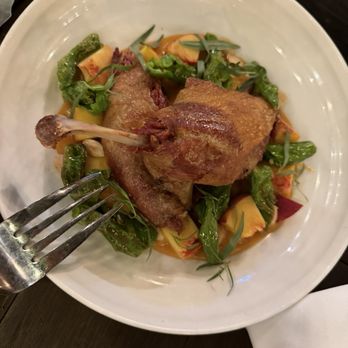The Lark - Crispy duck confit - New American Near Me - Santa Barbara, California The Lark - Crispy duck confit - New American Near Me - Santa Barbara, California