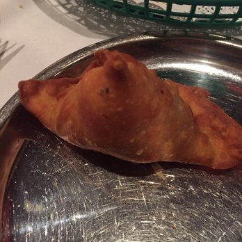 Taj Kabab King - One of 2 vegetable samosas - Indian Near Me - Brooklyn, New York Taj Kabab King - One of 2 vegetable samosas - Indian Near Me - Brooklyn, New York