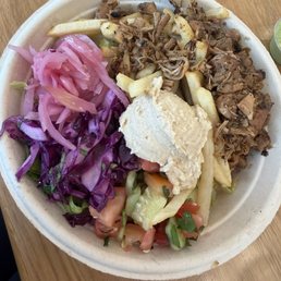 Chicken Shwarma Bowl Chicken Shwarma Bowl