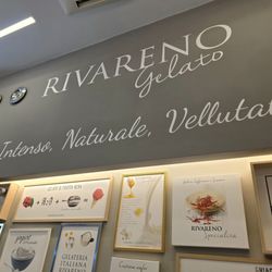 Riva Reno - Looking up at the décor while seated