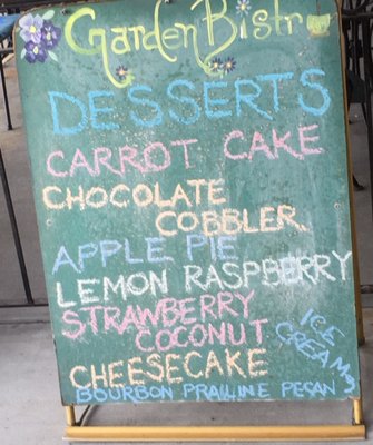 Menu photo 6 Garden Bistro Lakeland, FL